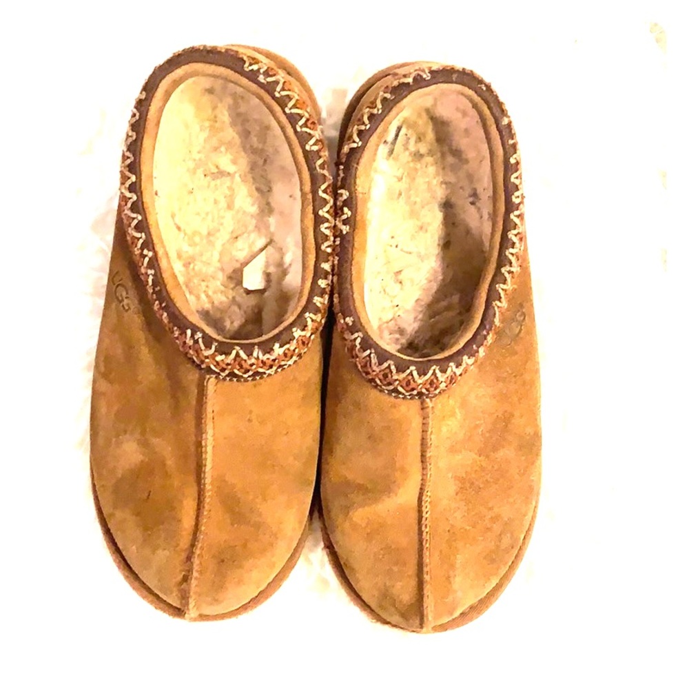 UGG chestnut Tasman slippers
